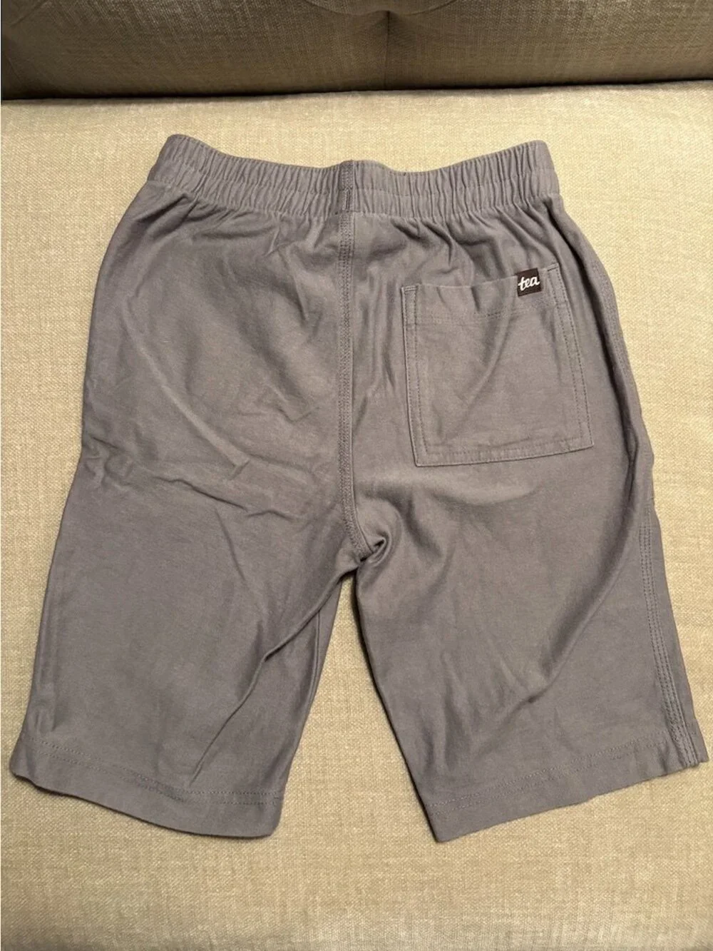 Tea Collection grey cotton shorts, Boys' size 7